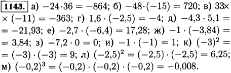 Найдите значение произведения -24 · 36; -48 · (-15); 33 (-11); 1,6 · (-2,5); -4,3 · 5,1; -2,7 · (-6,4); -1 · (..., Задача 12850, Математика