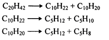 Запишите уравнения реакций крекинга эйкозана C20H42 до угл..., Задача 1303, Химия