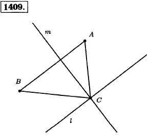 Начертите какой-нибудь треугольник ABC. Через вершину С проведите прямую l, параллельную..., Задача 13130, Математика