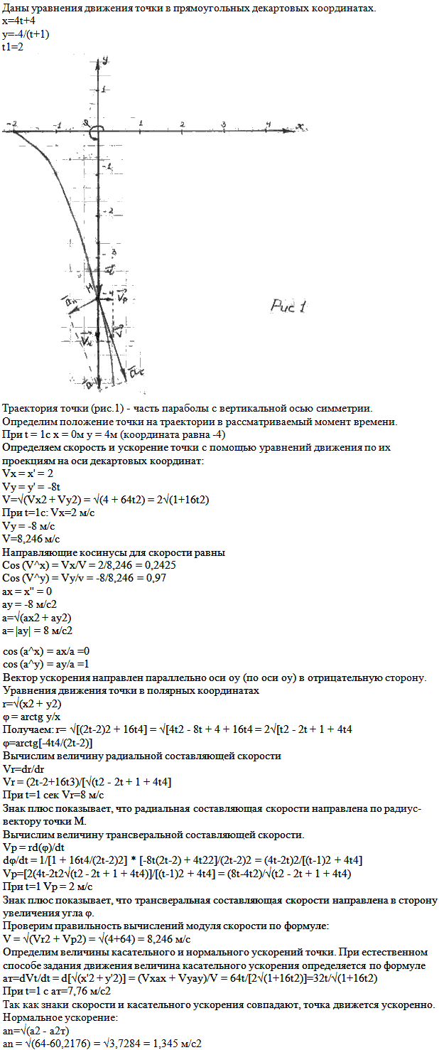 Яблонский задание К1..., Задача 14294, Теоретическая механика