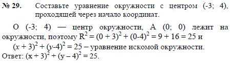 Составьте уравнение окружности с центром (-3; 4), проход..., Задача 2458, Геометрия