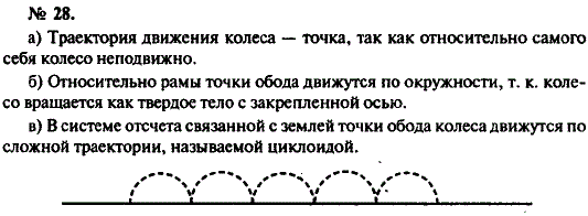 Человек едет на велосипеде по ровной прямой дороге нарисуйте примерную траекторию