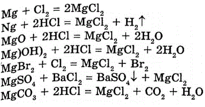 Напишіть якомога більше рівнянь реакцій, продукт..., Задача 7696, Химия