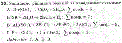 За наведеними схемами напишіть рівняння реакцій та установіть послідовність розміщення рівнянь..., Задача 7898, Химия